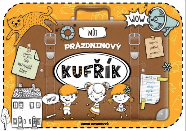 Prázdninový, kufřík, prázdniny, užívat si, hrát, hrát si, hra, hry, obrázek, obrázky, černobílý, barevný, barva, barvy