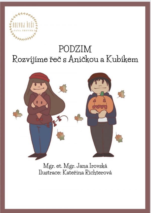 E-book, Podzim, Rozvíjíme, řeč, s, Aničkou, a, Kubíkem