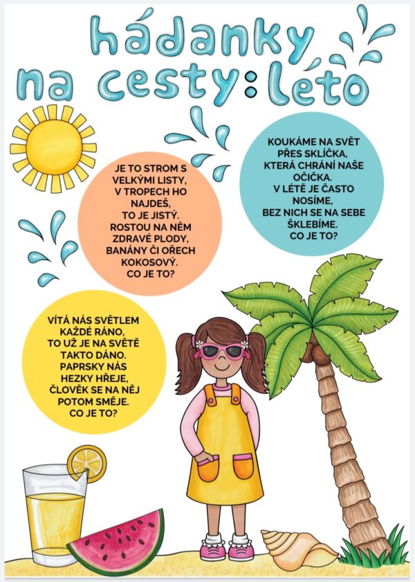 Hádanky na cesty, léto