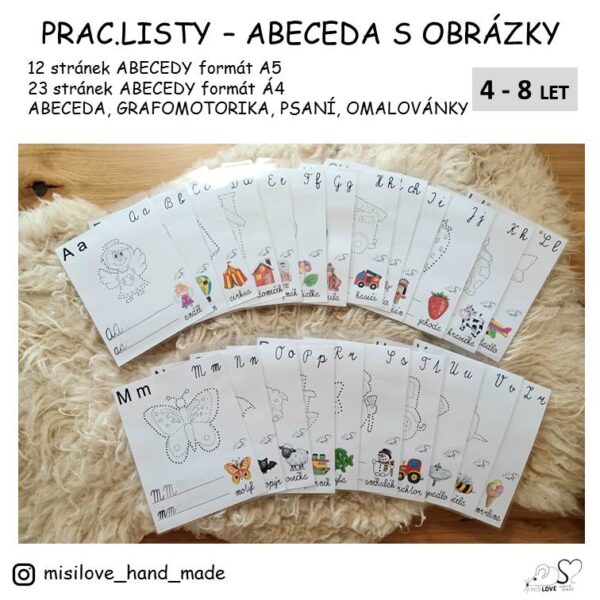 abeceda pracovni listy