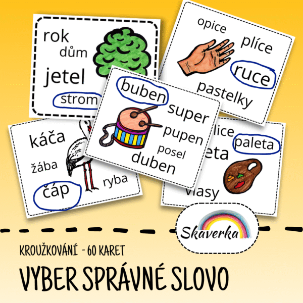 Vyber správné slovo